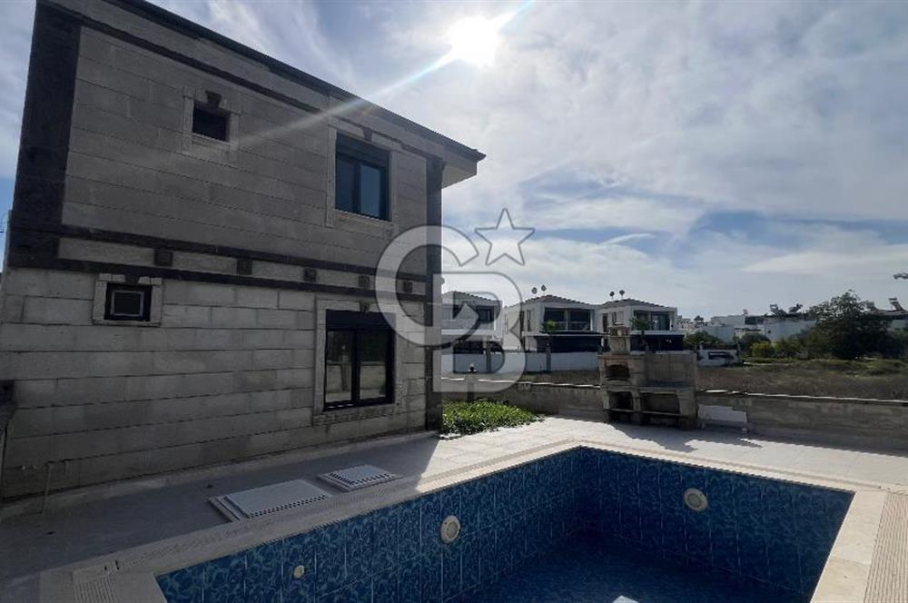 Didim Mavişehir’de Özel Taş Mimaride 4+1  Lüks Havuzlu Villa 