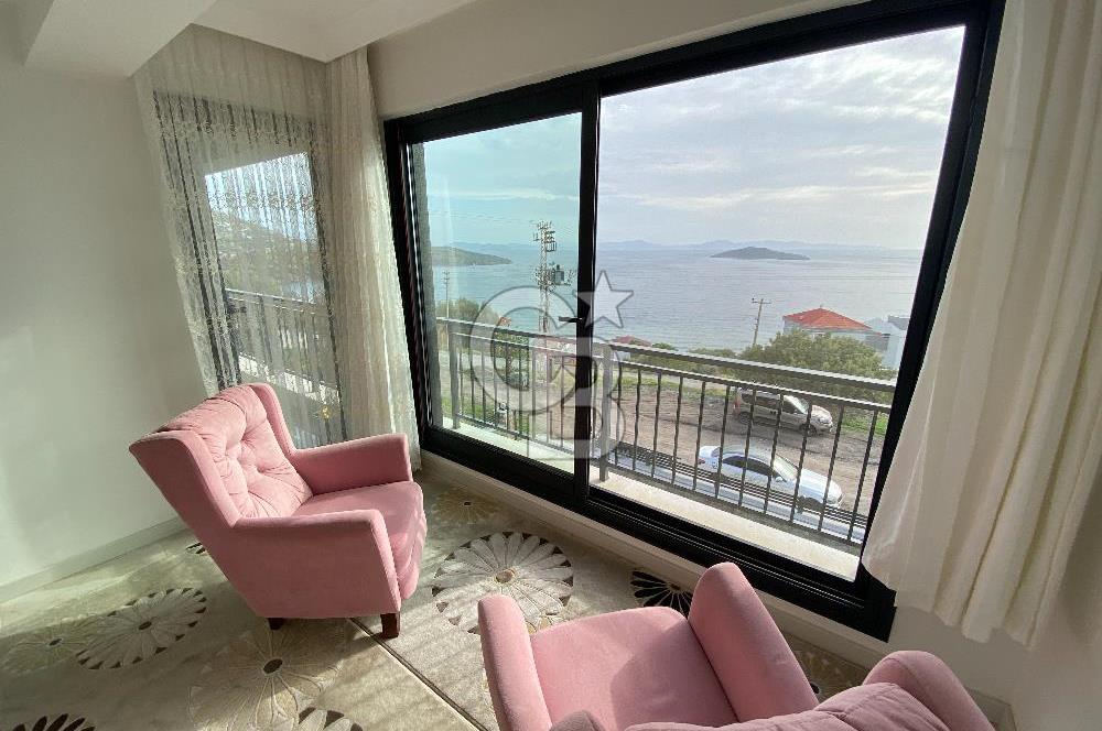 Dikili Çandarlı'da Müstakil Tripleks 4+2 Villa