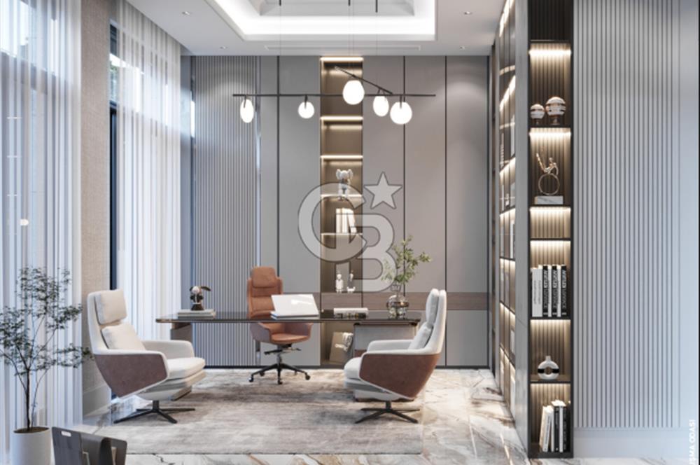 Beytepe'de Mühendislik Mükemmeliyeti  Sınıfının Tek Örneği Özel Üretim Villa