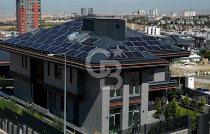 Beytepe'de Mühendislik Mükemmeliyeti  Sınıfının Tek Örneği Özel Üretim Villa