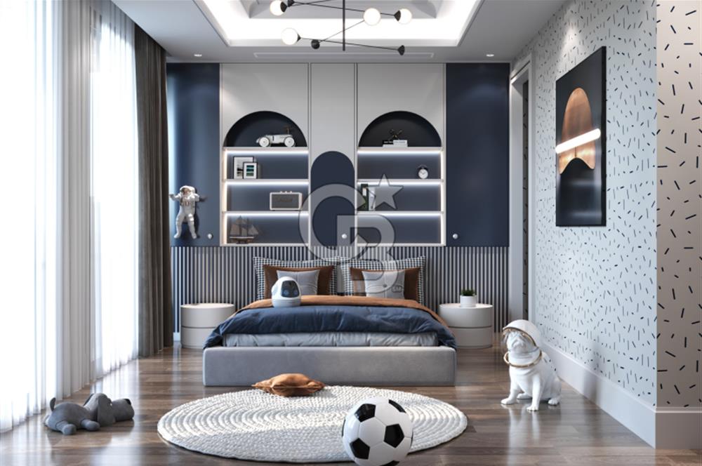 Beytepe'de Mühendislik Mükemmeliyeti  Sınıfının Tek Örneği Özel Üretim Villa