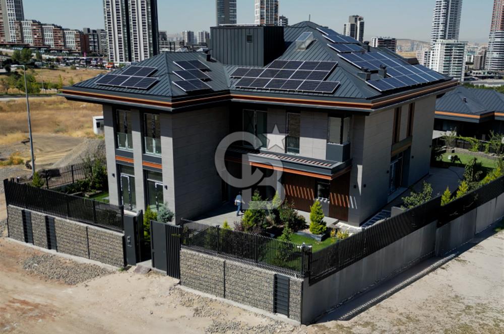 Beytepe'de Mühendislik Mükemmeliyeti  Sınıfının Tek Örneği Özel Üretim Villa