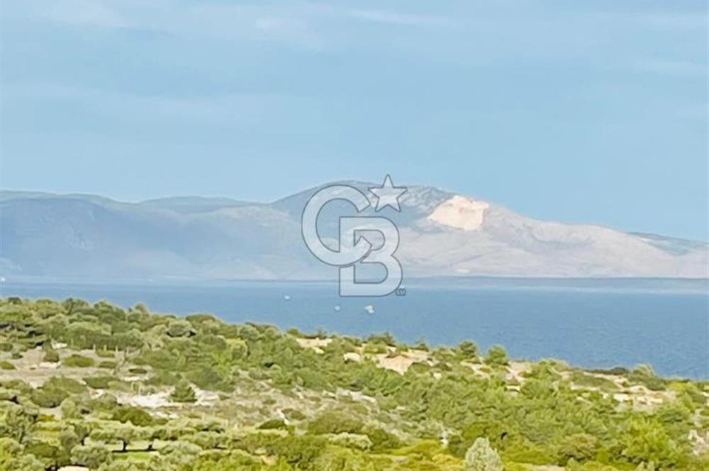 Çeşme Aya Yorgi Koyu Full Deniz Manzaralı Satılık Villa