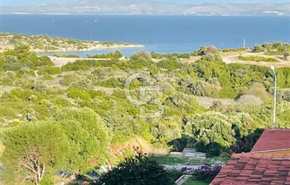 Çeşme Aya Yorgi Koyu Full Deniz Manzaralı Satılık Villa