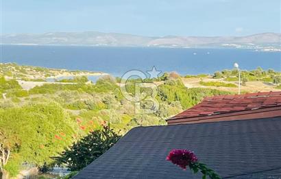 Çeşme Aya Yorgi Koyu Full Deniz Manzaralı Satılık Villa
