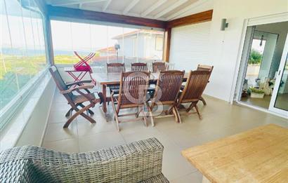 Çeşme Aya Yorgi Koyu Full Deniz Manzaralı Satılık Villa
