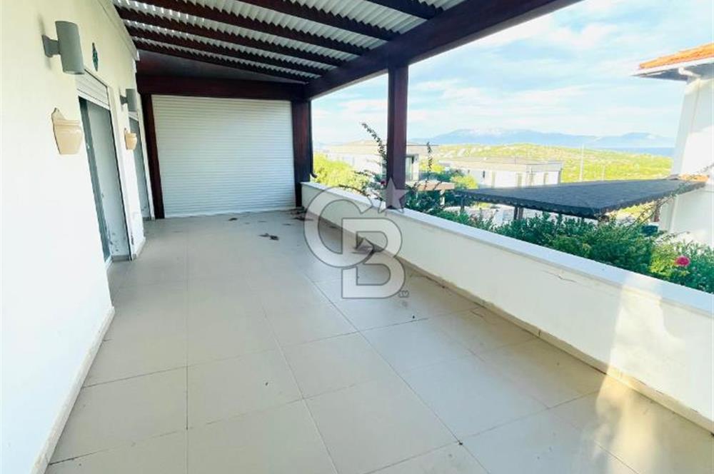 Çeşme Aya Yorgi Koyu Full Deniz Manzaralı Satılık Villa