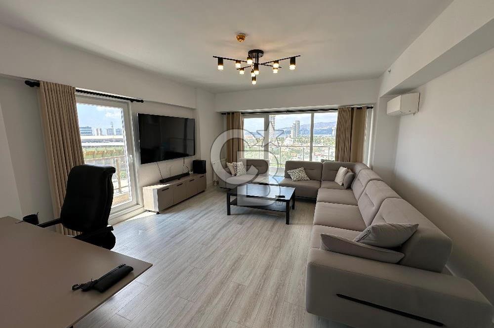 BORNOVA BARBAROS DAP YAPI 2+1 EŞYALI KİRALIK DAİRE