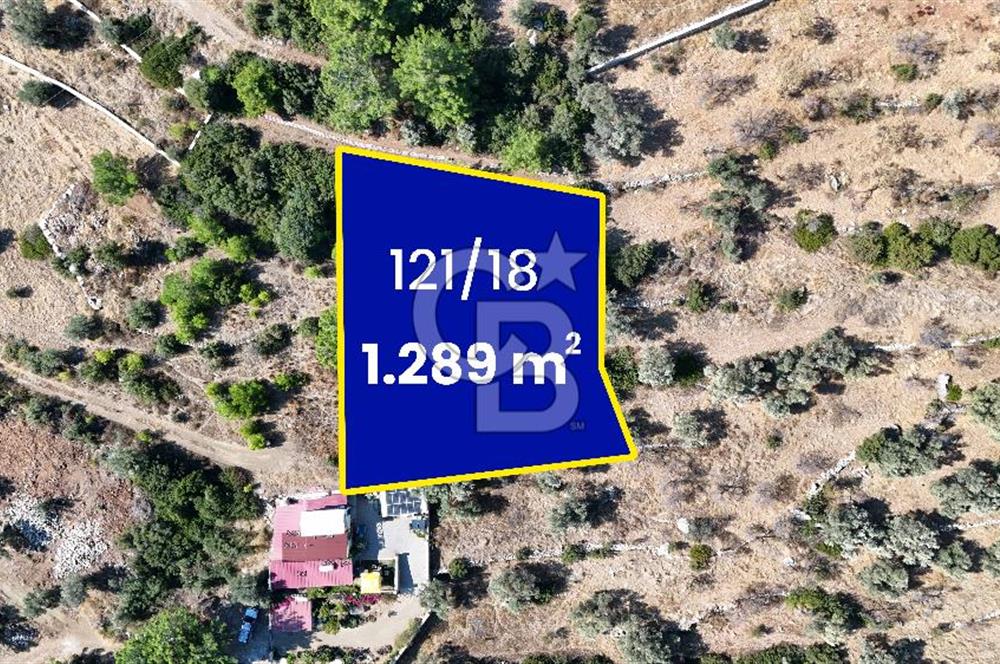 DATÇA MESUDİYEDE DENİZ MANZARALI YATIRIMLIK MÜSTAKİL TAPULU ARSA