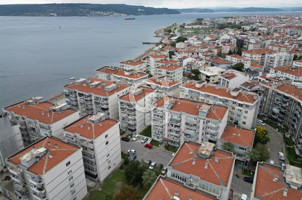 ÇANAKKALE YENİ KORDON SİTESİ BOĞAZ MANZARALI SATILIK 3+1 DAİRE