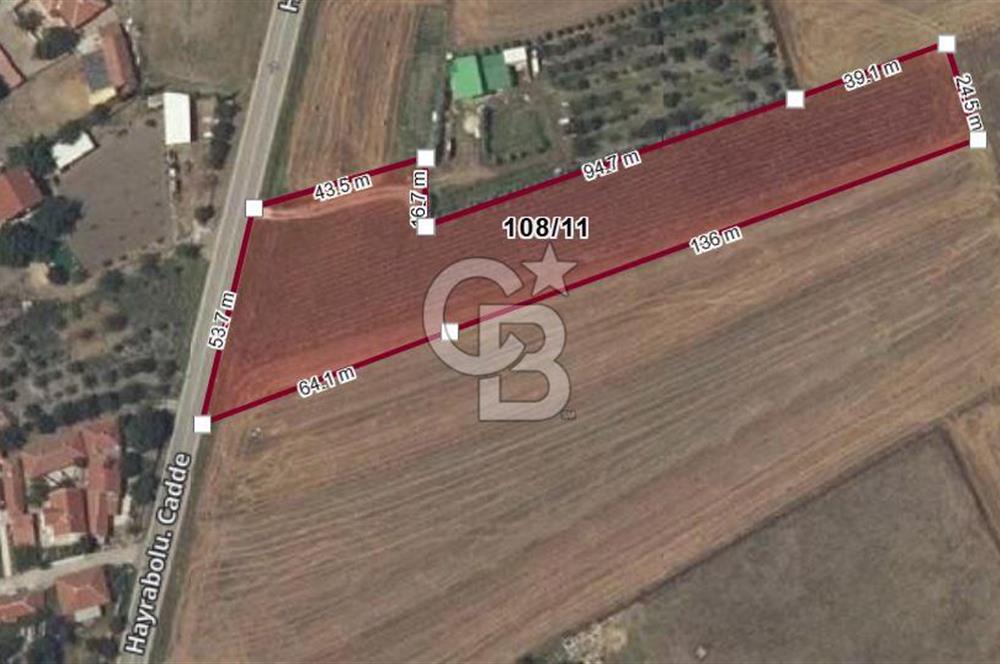 Tekirdağ, Hayrabolu ilçesi Lahana mahallesinde satılık İMARLI ARSA/TARLA