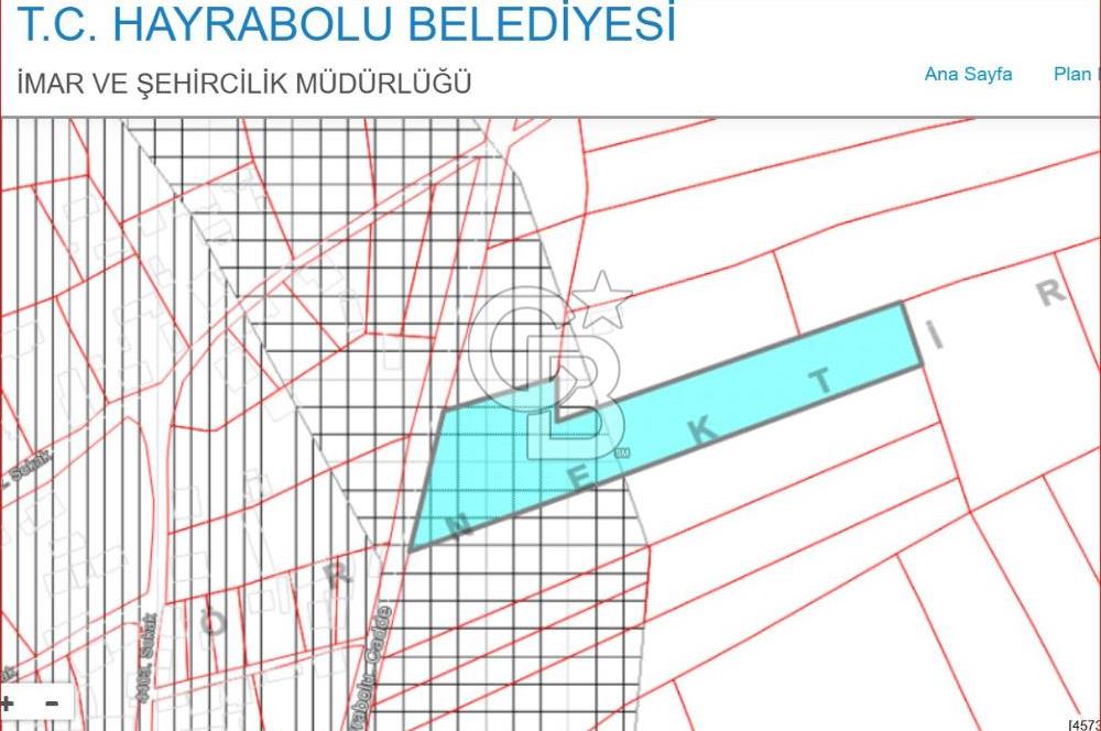 Tekirdağ, Hayrabolu ilçesi Lahana mahallesinde satılık İMARLI ARSA/TARLA