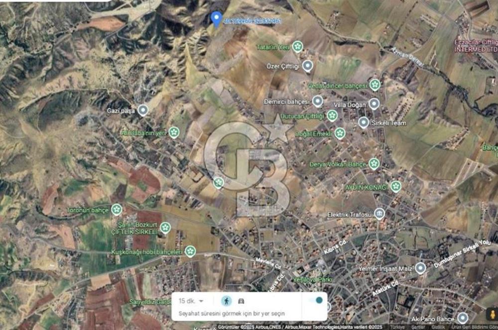 Pursaklar Yeşilyurt Mah.'de Satılık Tarla