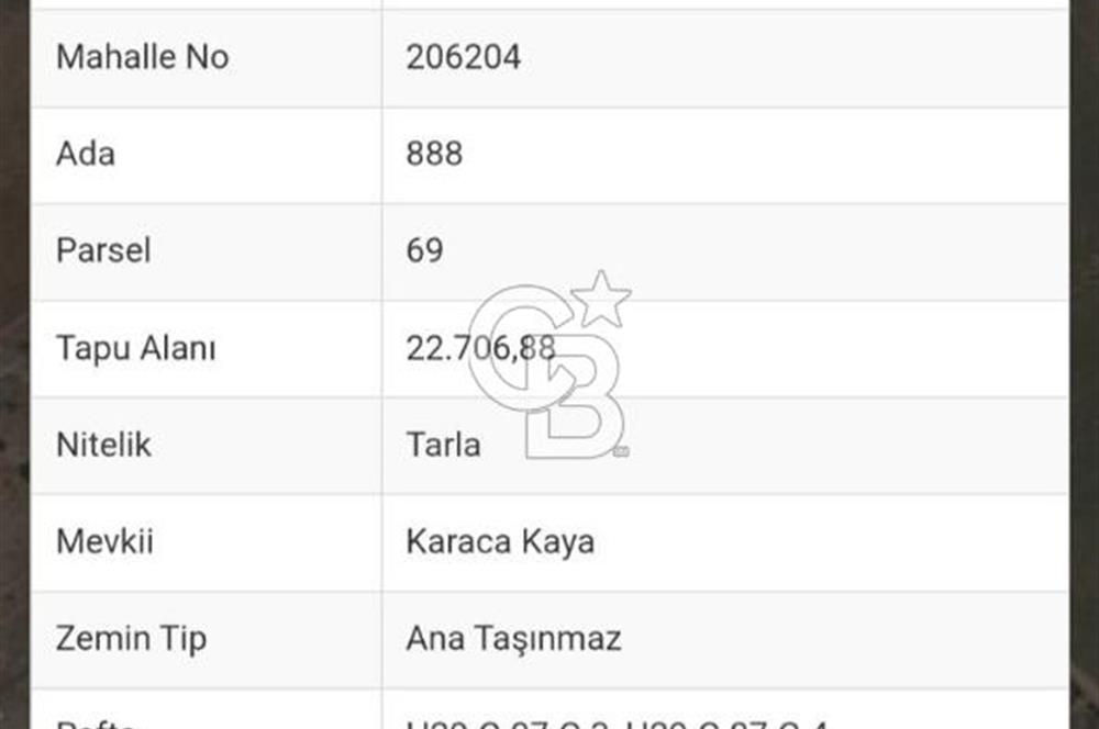 Pursaklar Yeşilyurt mah.'de Yatırımlık Satılık Tarla