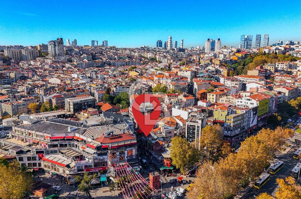 Fırsat Beşiktaş Çarşı Kiralık Dükkan Boş 5 Katlı 