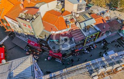 Fırsat Beşiktaş Çarşı Kiralık Dükkan Boş 5 Katlı 