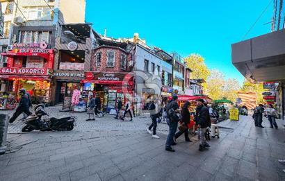 Fırsat Beşiktaş Çarşı Kiralık Dükkan Boş 5 Katlı 