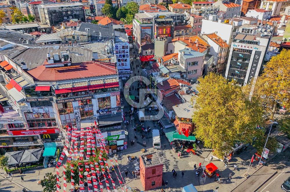 Fırsat Beşiktaş Çarşı Kiralık Dükkan Boş 5 Katlı 