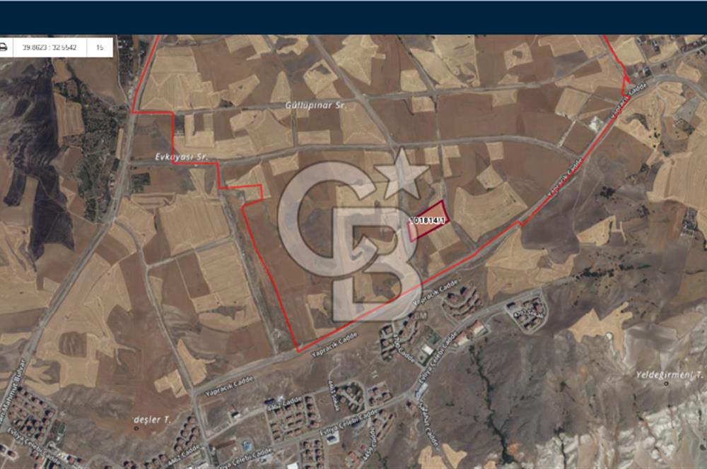 YENİ PEÇENEK'TE 2.80 EMSAL YAPRACIK SINIRINDA 862m2 SATILIK ARSA