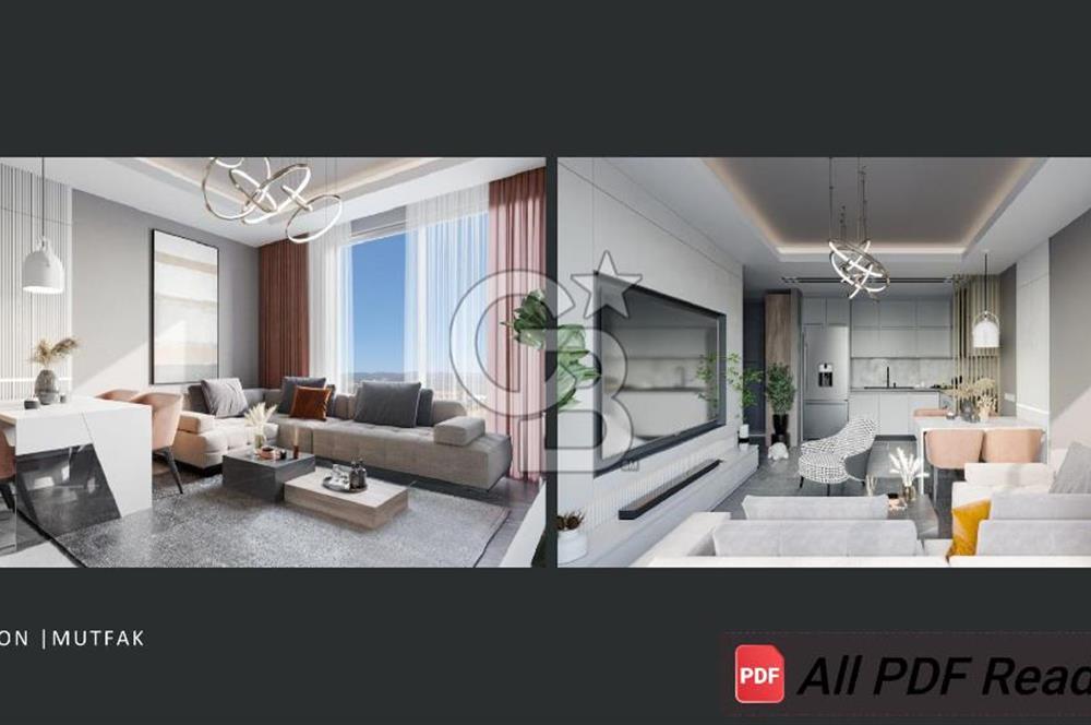 Alanya payallarda satılık 1 +1 Daire