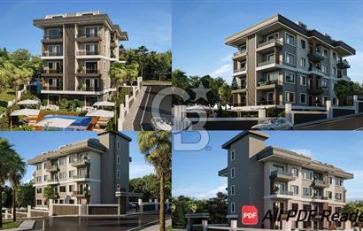 Alanya payallarda satılık 1 +1 Daire