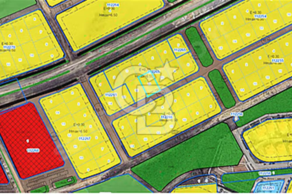 KIZILCAŞAR DA E:0,30 VİLLA PARSELİ 1065 METRE KARE