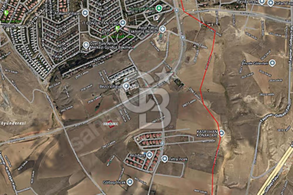 KIZILCAŞAR DA E:0,30 VİLLA PARSELİ 1065 METRE KARE