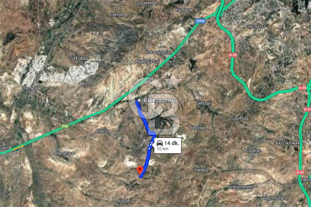 Sincan Temelli Ücret Mevkinde İmara Yakın Tek Tapu Tarla
