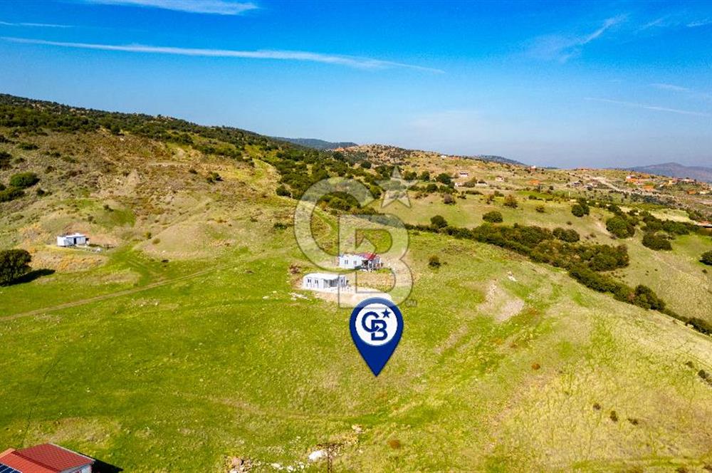 Çandarlı Koru Mevkii'nde Satılık Deniz Manzaralı 357 m2 Arsa