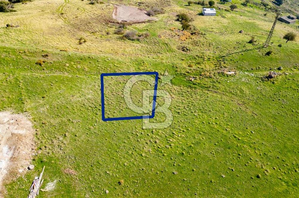 Çandarlı Koru Mevkii'nde Satılık Deniz Manzaralı 357 m2 Arsa