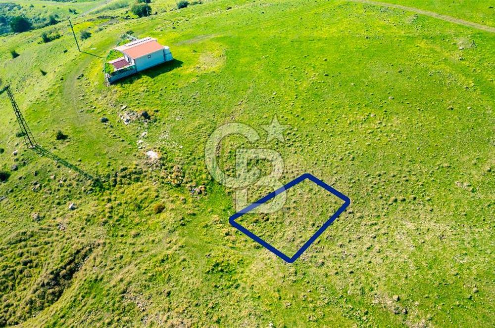 Çandarlı Koru Mevkii'nde Satılık Deniz Manzaralı 357 m2 Arsa