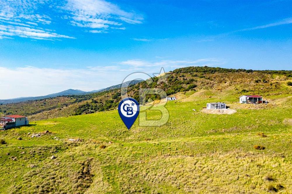 Çandarlı Koru Mevkii'nde Satılık Deniz Manzaralı 357 m2 Arsa