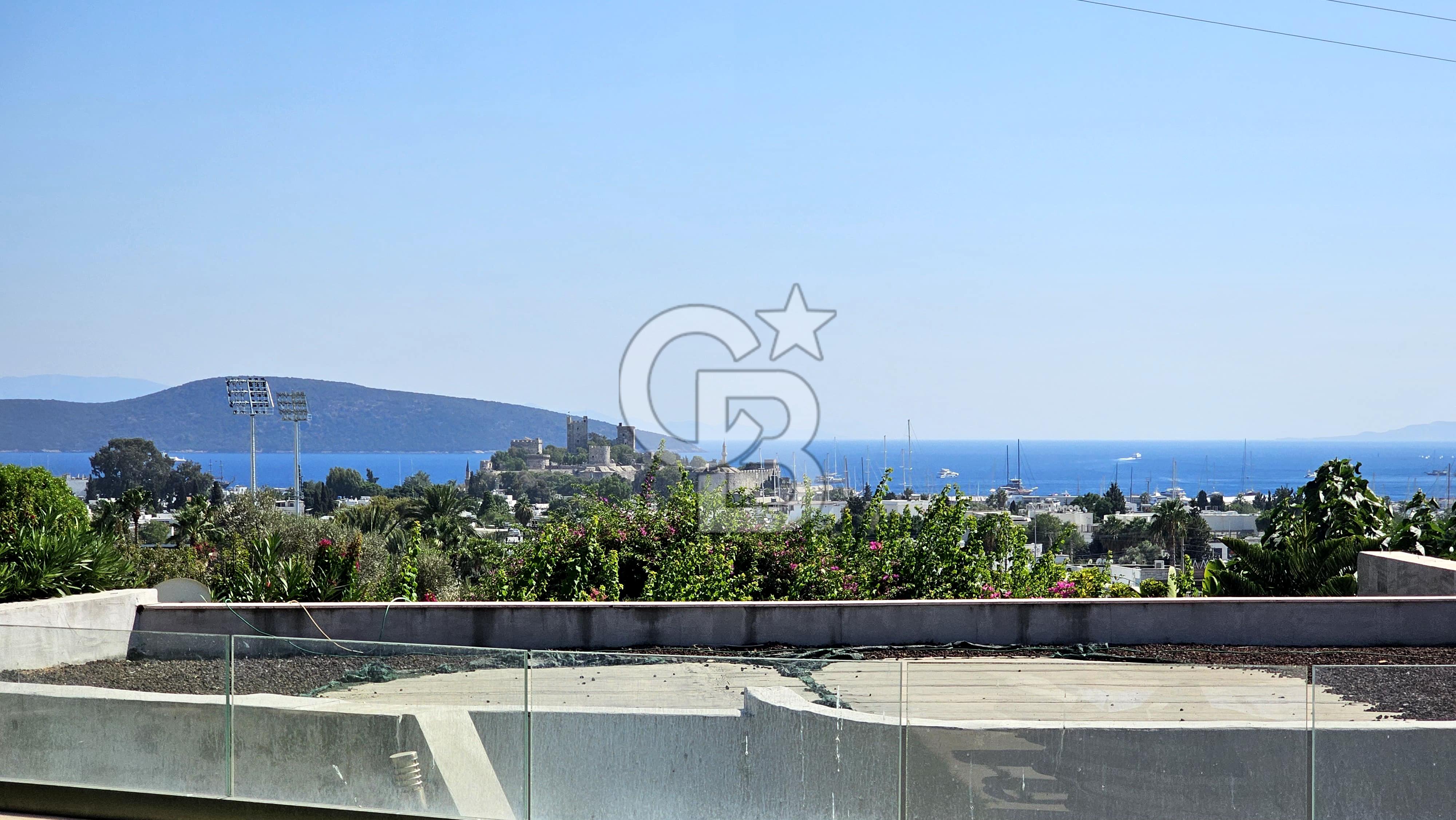 Bodrum Yokuşbaşı Castle Rock Kesintisiz Kale ve Deniz Manzaralı