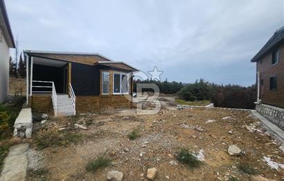 Seferihisar Satılık 2+1 Prefabrik Ev ve Arsası Deniz Manzaralı
