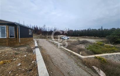 Seferihisar Satılık 2+1 Prefabrik Ev ve Arsası Deniz Manzaralı