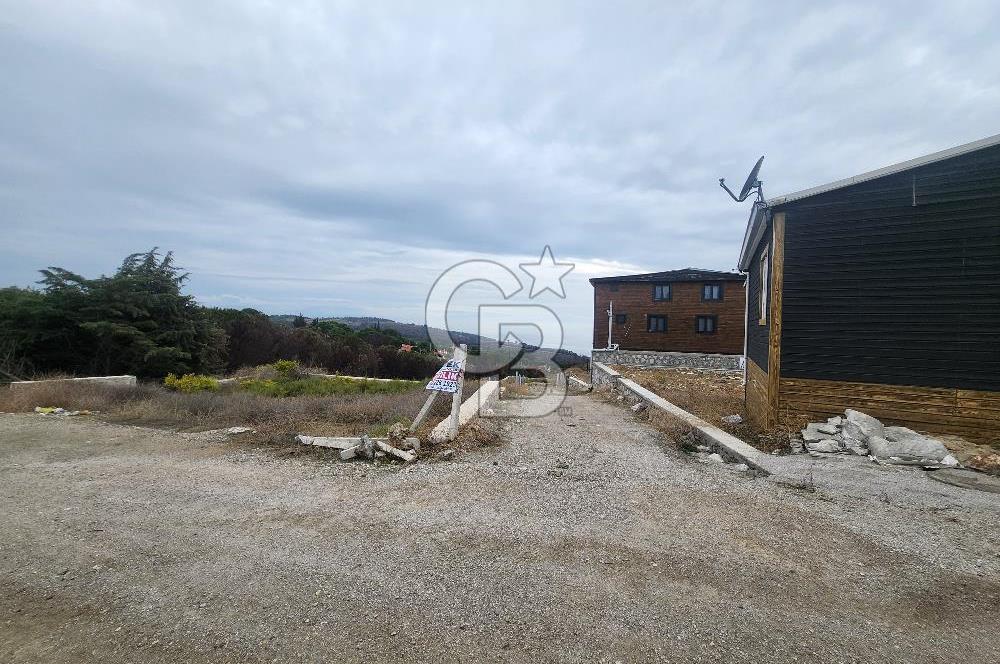 Seferihisar Satılık 2+1 Prefabrik Ev ve Arsası Deniz Manzaralı