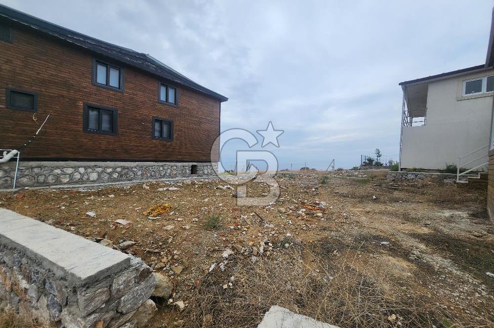 Seferihisar Satılık 2+1 Prefabrik Ev ve Arsası Deniz Manzaralı