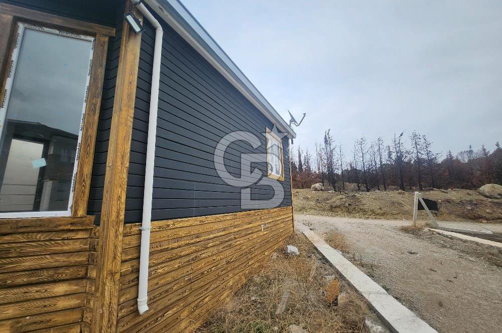 Seferihisar Satılık 2+1 Prefabrik Ev ve Arsası Deniz Manzaralı