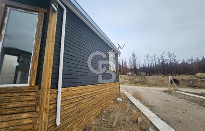 Seferihisar Satılık 2+1 Prefabrik Ev ve Arsası Deniz Manzaralı