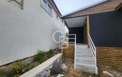Seferihisar Satılık 2+1 Prefabrik Ev ve Arsası Deniz Manzaralı