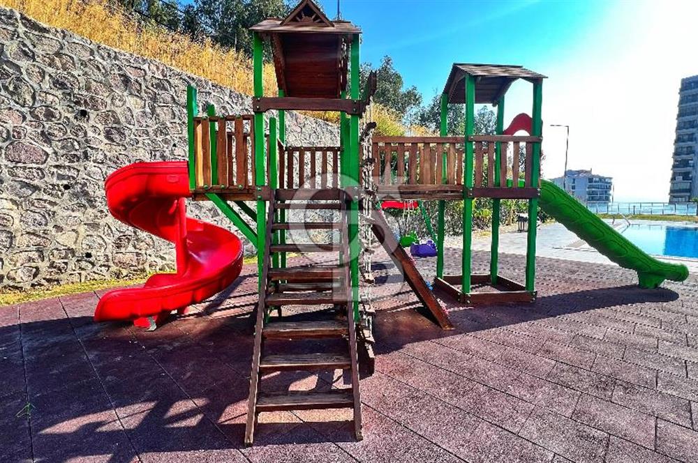 Parkyaşam Santorini Deniz ve Havuz Manzaralı 1+1 Kiralık Daire