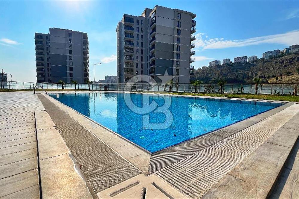 Parkyaşam Santorini Deniz ve Havuz Manzaralı 1+1 Kiralık Daire