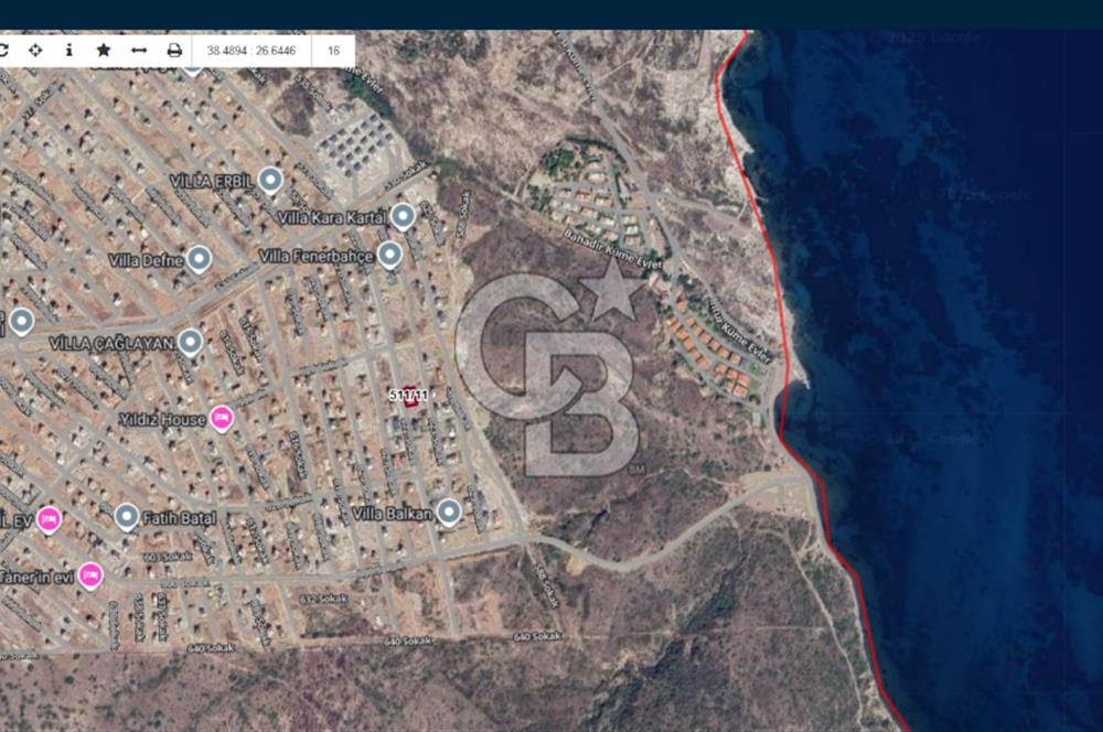 MORDOĞAN KAMUKENT'TE SATILIK VİLLA ARSASI