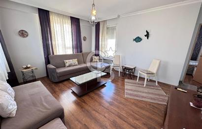 Lara Fener Mahallesinde Deniz Manzaralı Eşyalı 1+1 Daire