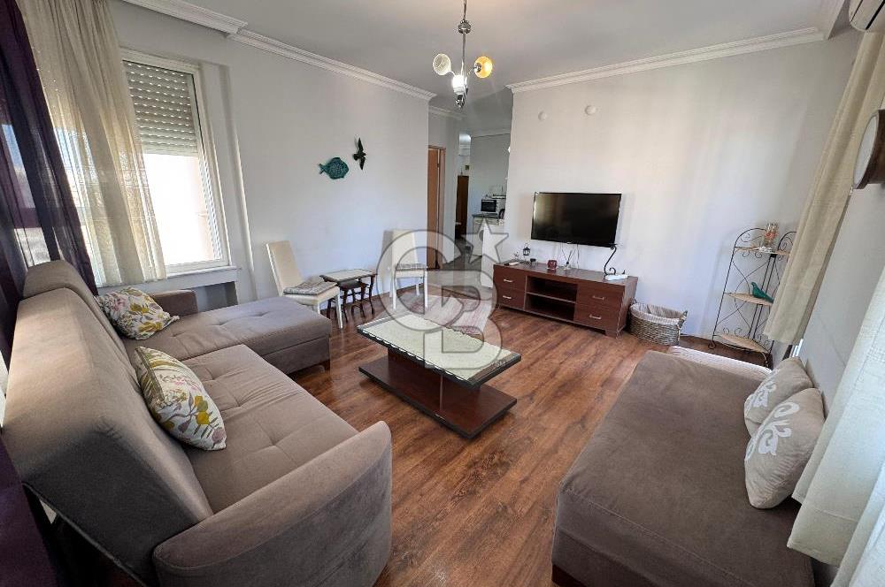 Lara Fener Mahallesinde Deniz Manzaralı Eşyalı 1+1 Daire