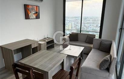 KKTC Gazimağusa'da Uptown Park'da Deniz Manzaralı 1+1 