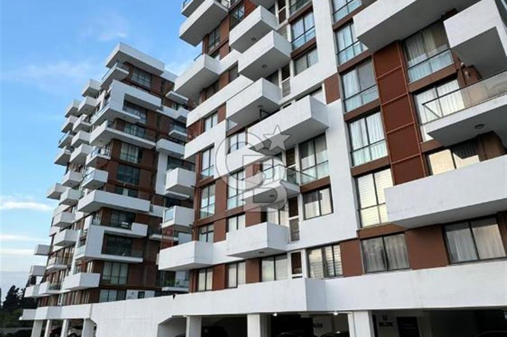 KKTC Gazimağusa'da Uptown Park'da Deniz Manzaralı 1+1 