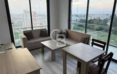 KKTC Gazimağusa'da Uptown Park'da Deniz Manzaralı 1+1 