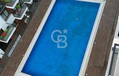 KKTC Gazimağusa'da Uptown Park'da Deniz Manzaralı 1+1 