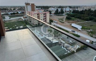 KKTC Gazimağusa'da Uptown Park'da Deniz Manzaralı 1+1 